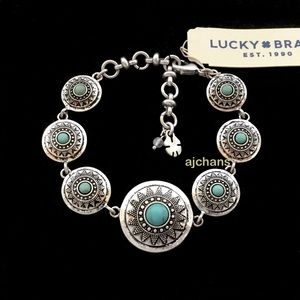 Lucky Brand Turquoise Bracelet